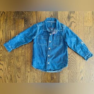 GAP Classic Denim Chambray 5T Toddler Shirt